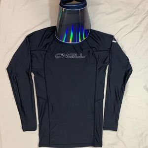 O'Neill Wetsuits Men's O'Neill Basic Skins UPF 50+ Long Sleeve Sun Rash Guard